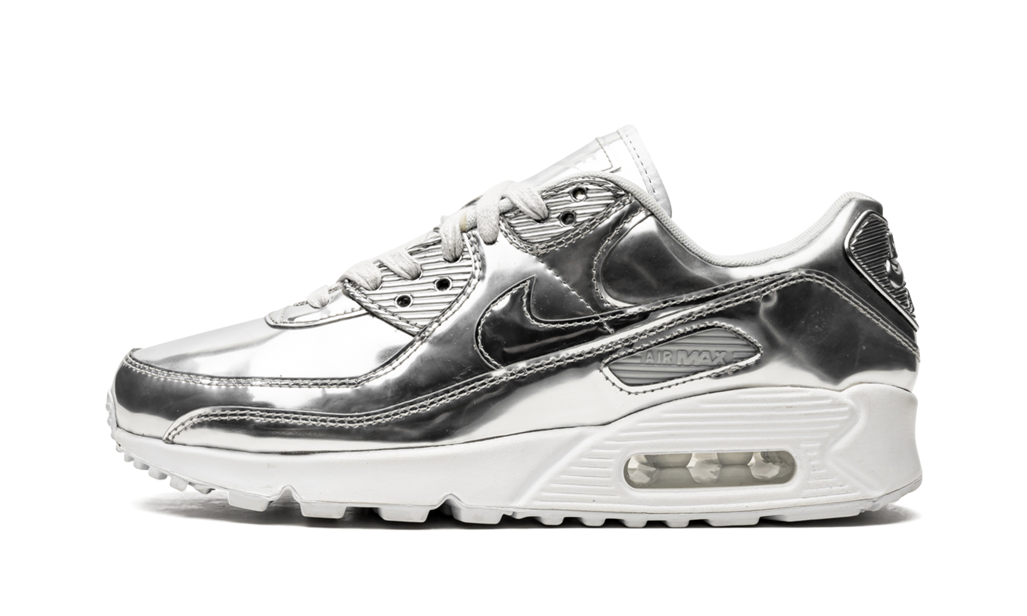Nike AIR MAX 90 WMNS Metallic Pack - Silver CQ6639 001