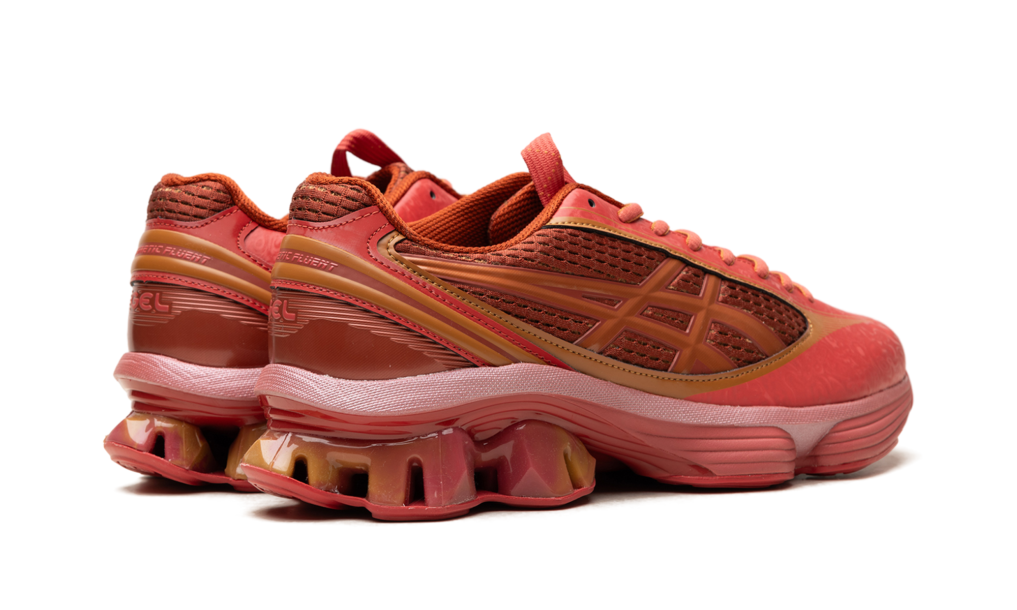 Asics GEL-Kinetic Fluent US6-S Kiko Kostadinov - Cayenne / Copperhead 1203A748 700