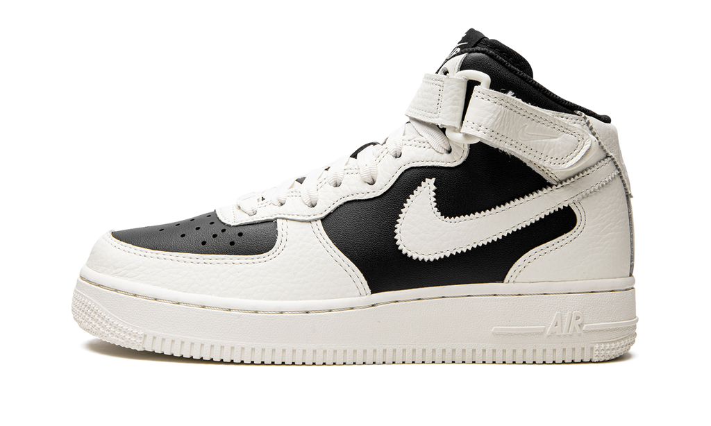 Nike AIR FORCE 1 '07 MID MNS WMNS Black Sial DV2224 001