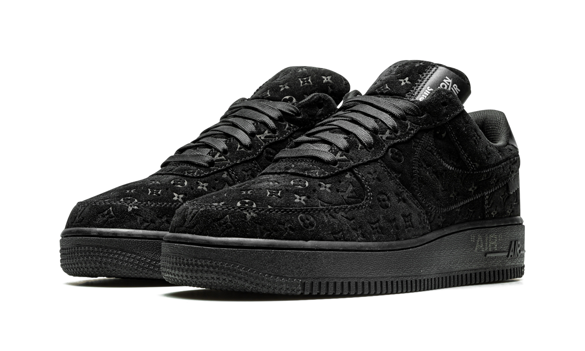 Nike Louis Vuitton Air Force 1 Low Virgil Abloh - BLACK/BLACK 1A9VD6