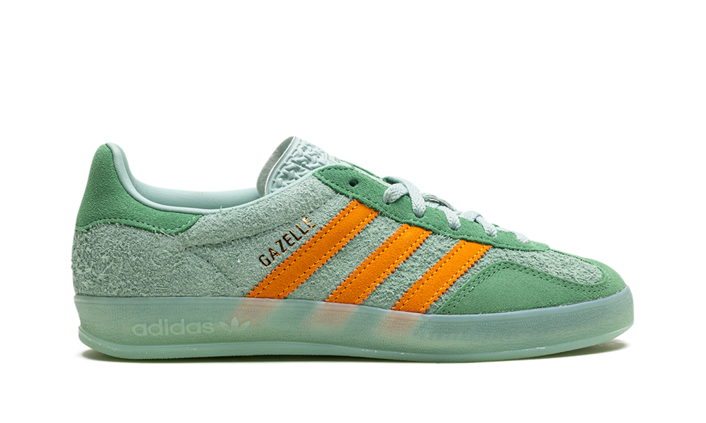 Adidas Gazelle Indoor WMNS Hazy Green Crew Yellow IG6783