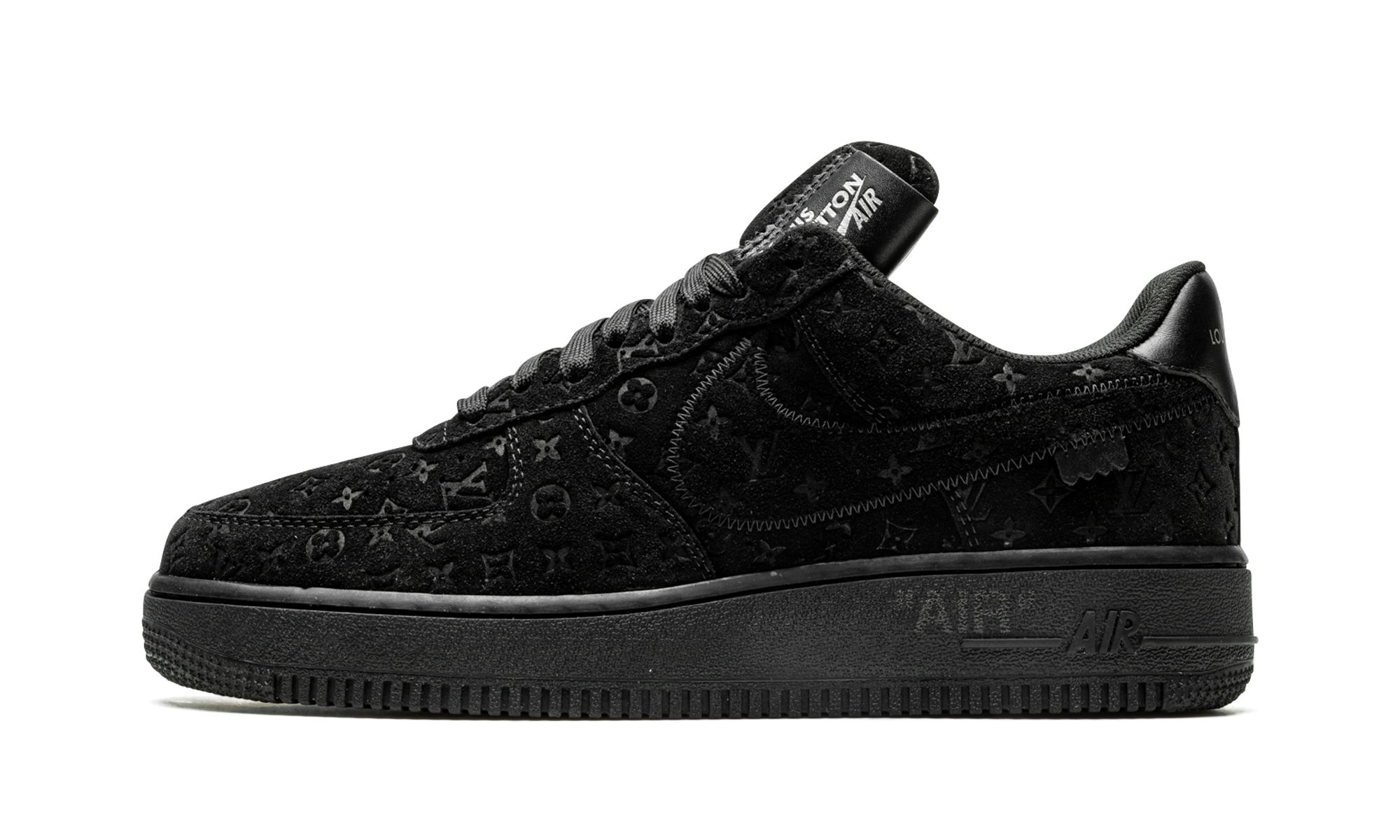 Nike Louis Vuitton Air Force 1 Low Virgil Abloh - BLACK/BLACK 1A9VD6