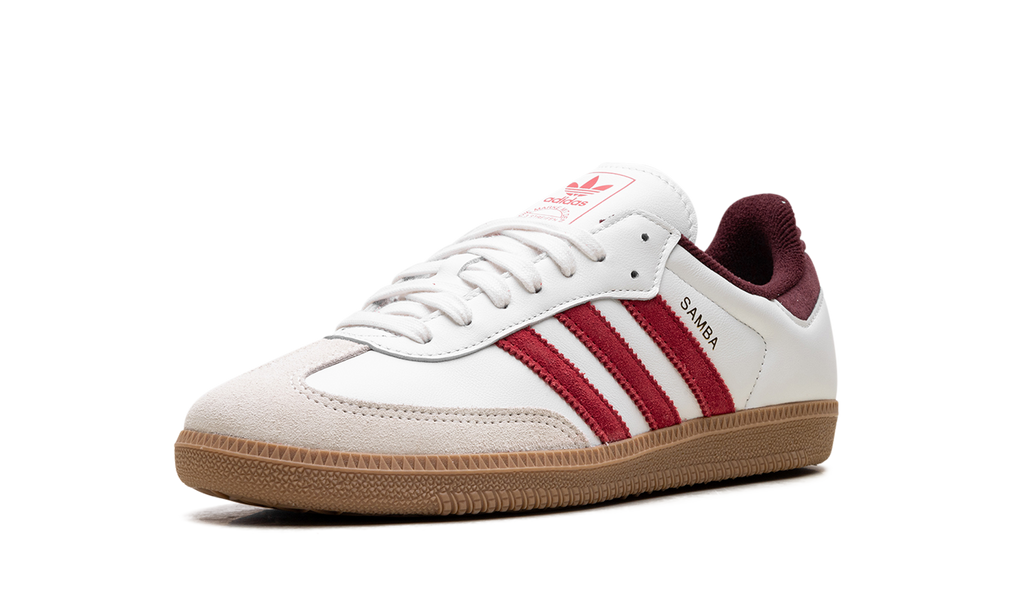 Adidas Samba OG Core White Better Scarlet JI3201