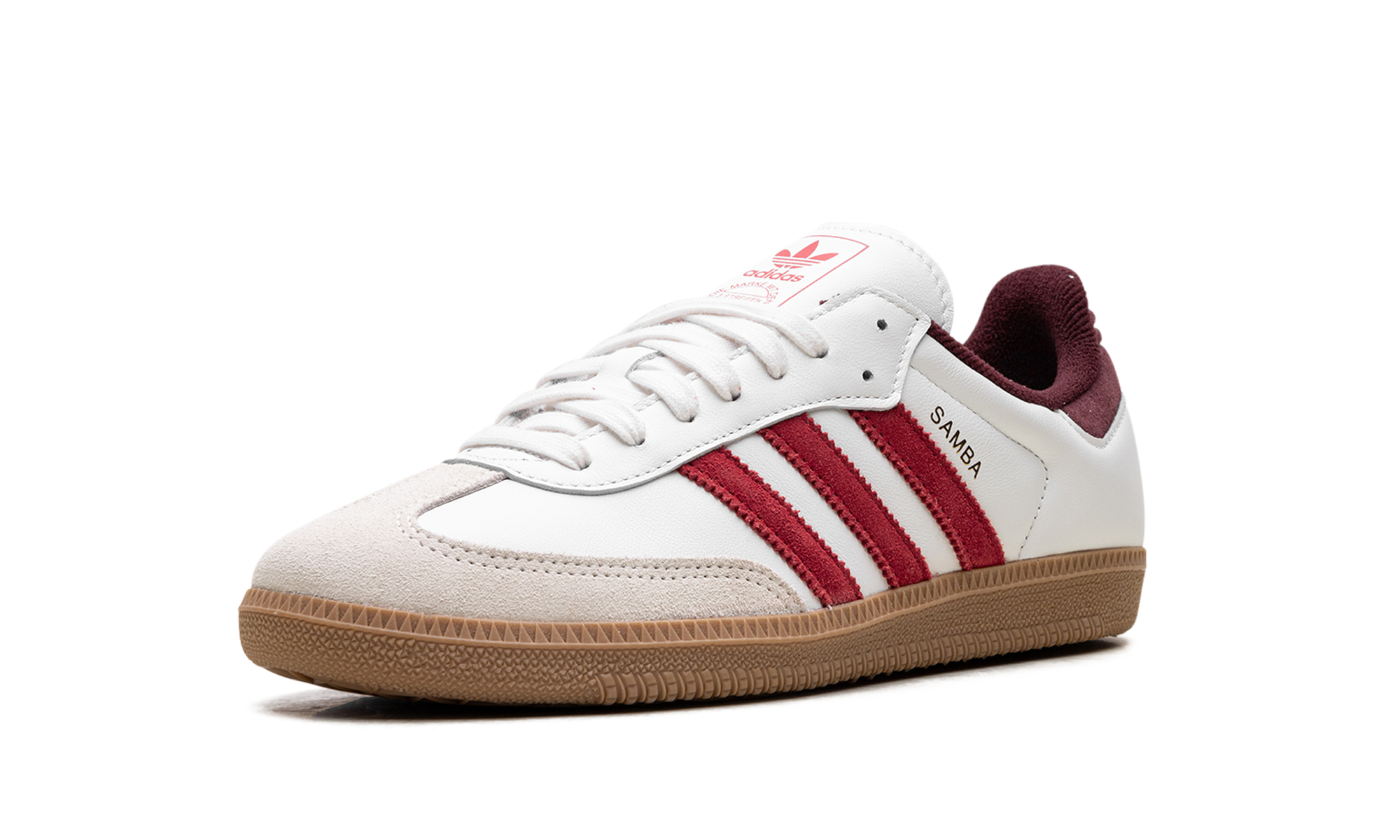 Adidas Samba OG Core White Better Scarlet JI3201