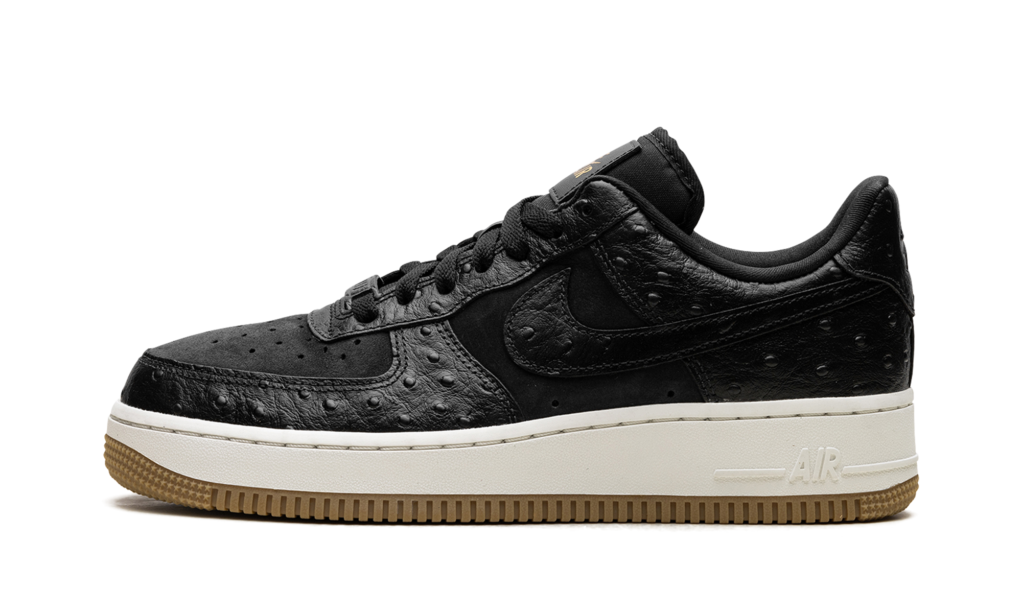 Nike Air Force 1 Low '07 WMNS Black Ostrich DZ2708 002