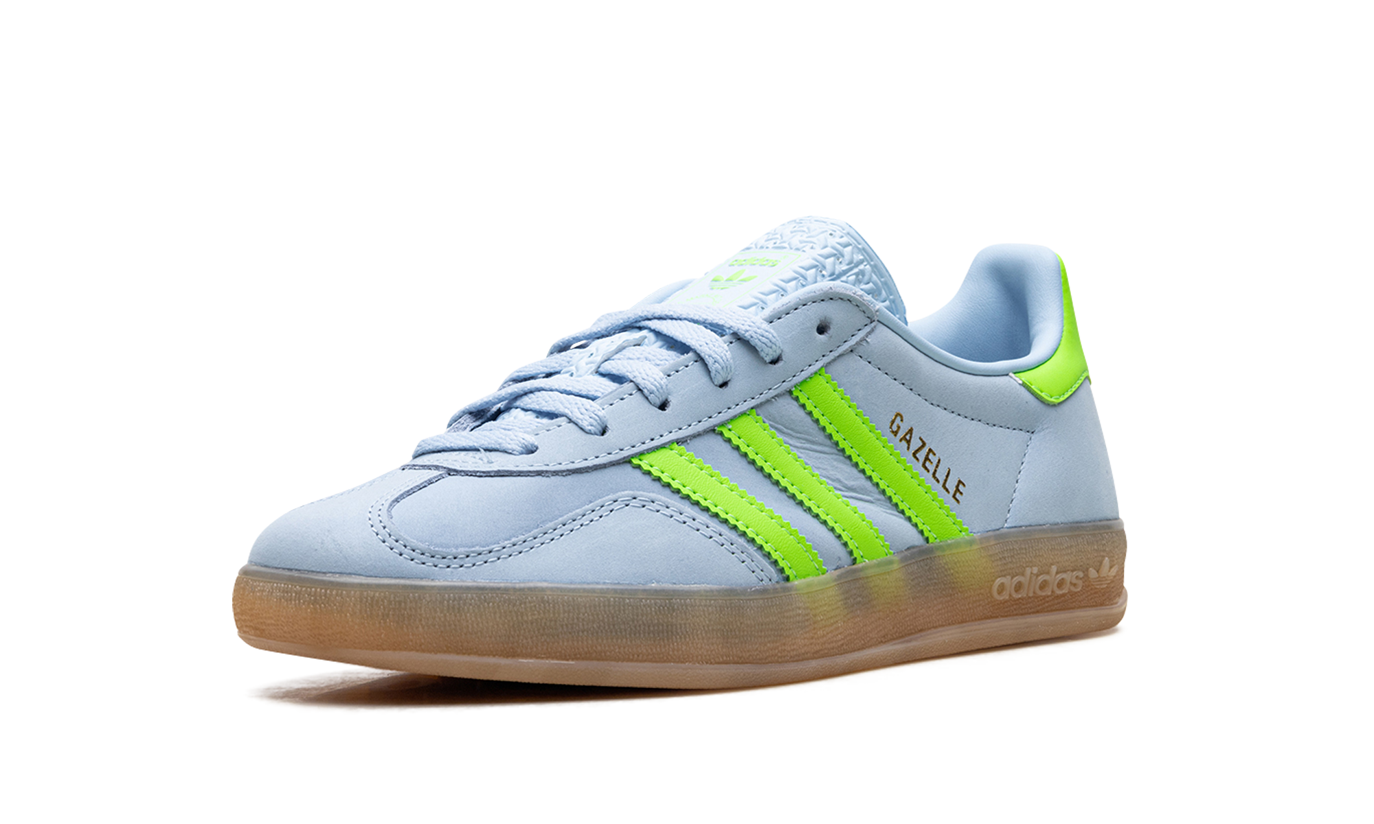 Adidas Gazelle Indoor WMNS Clear Sky Solar Green JI1372