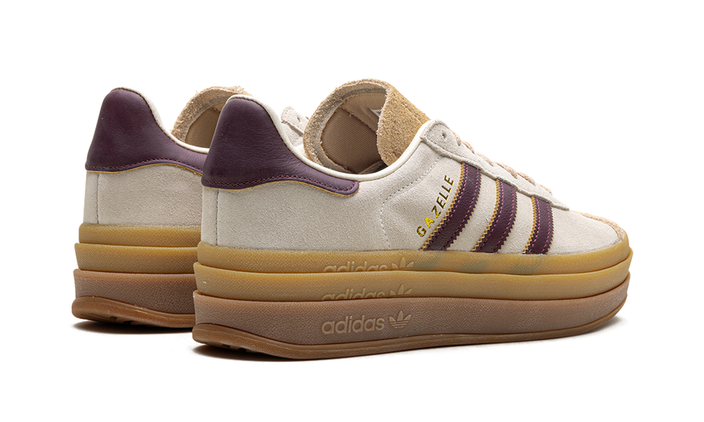 Adidas Gazelle WMNS Cream White Maroon JQ5127