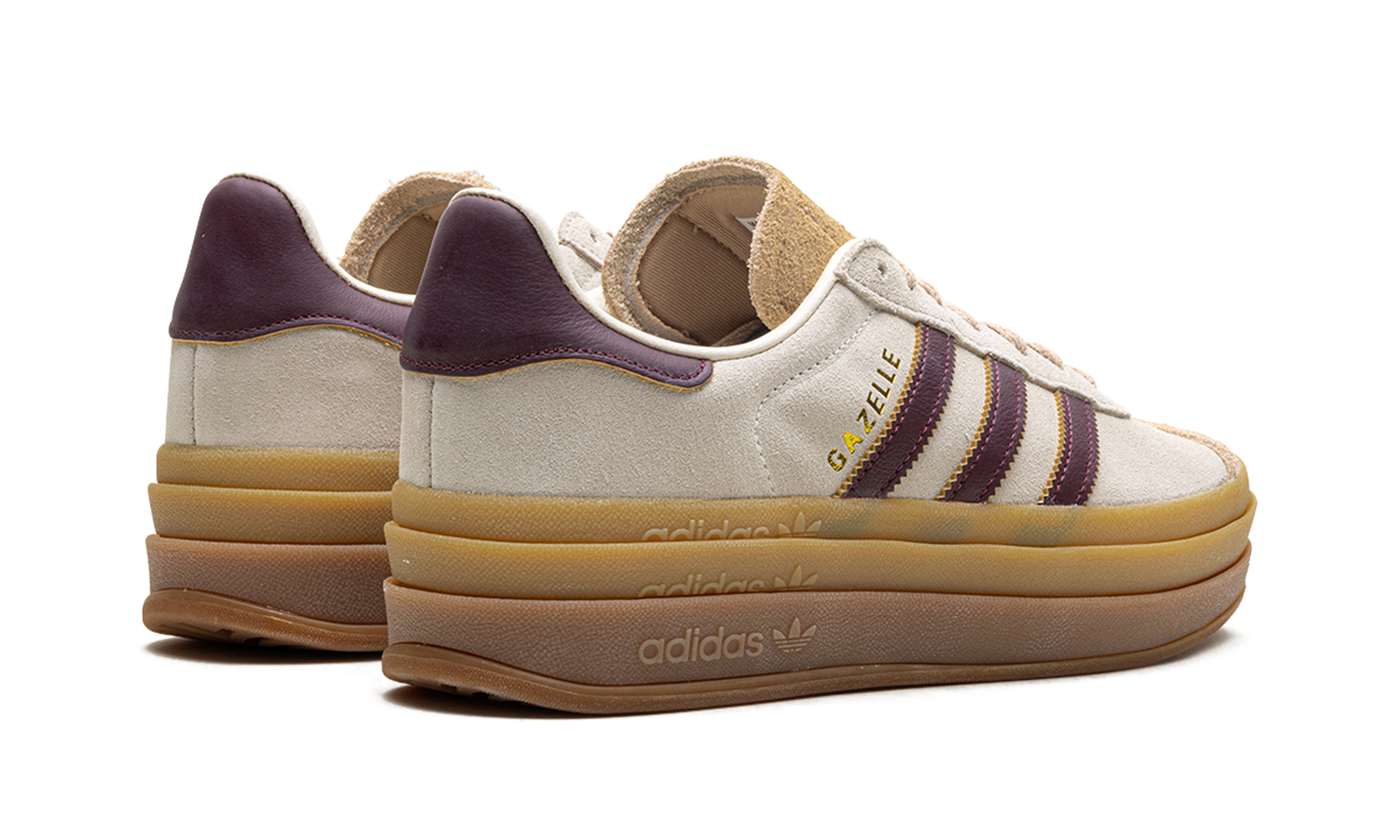 Adidas Gazelle WMNS Cream White Maroon JQ5127