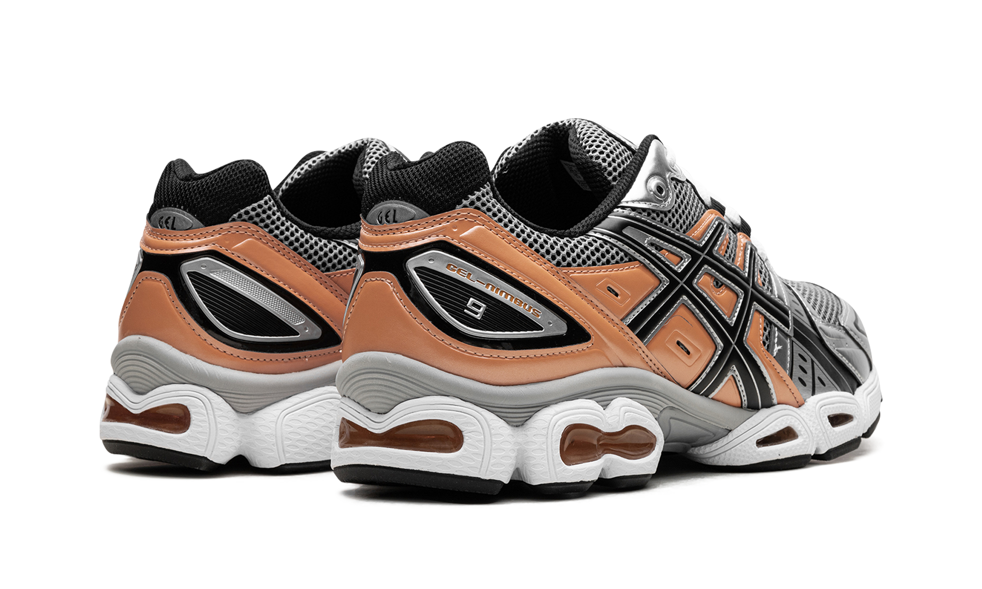 Asics GEL-Nimbus 9 Sheet Rock / Orange Lily 1201A424 025