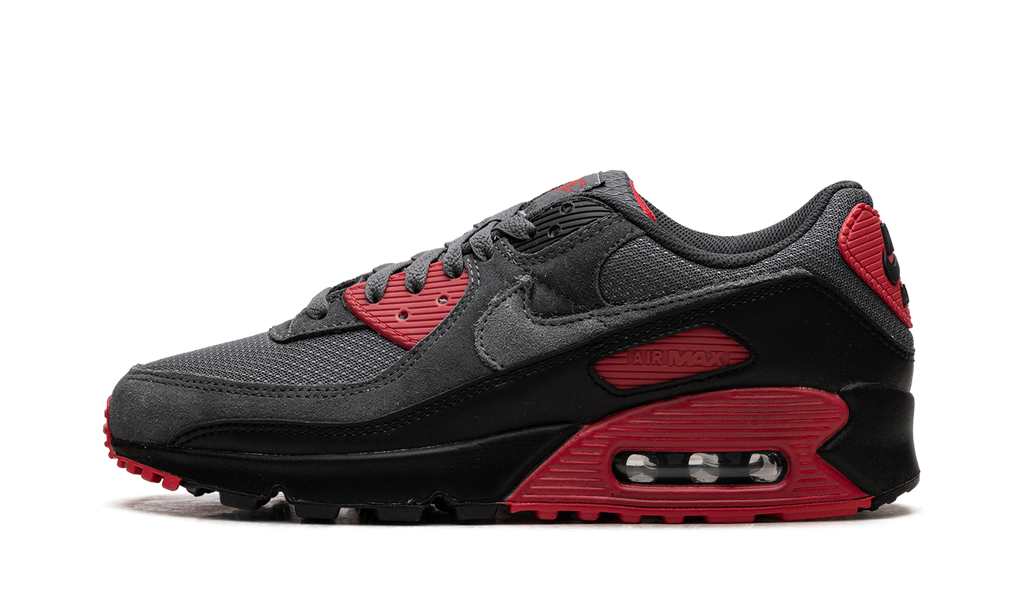 Nike Air Max 90 Smoke Grey Fire Red DM0029 007
