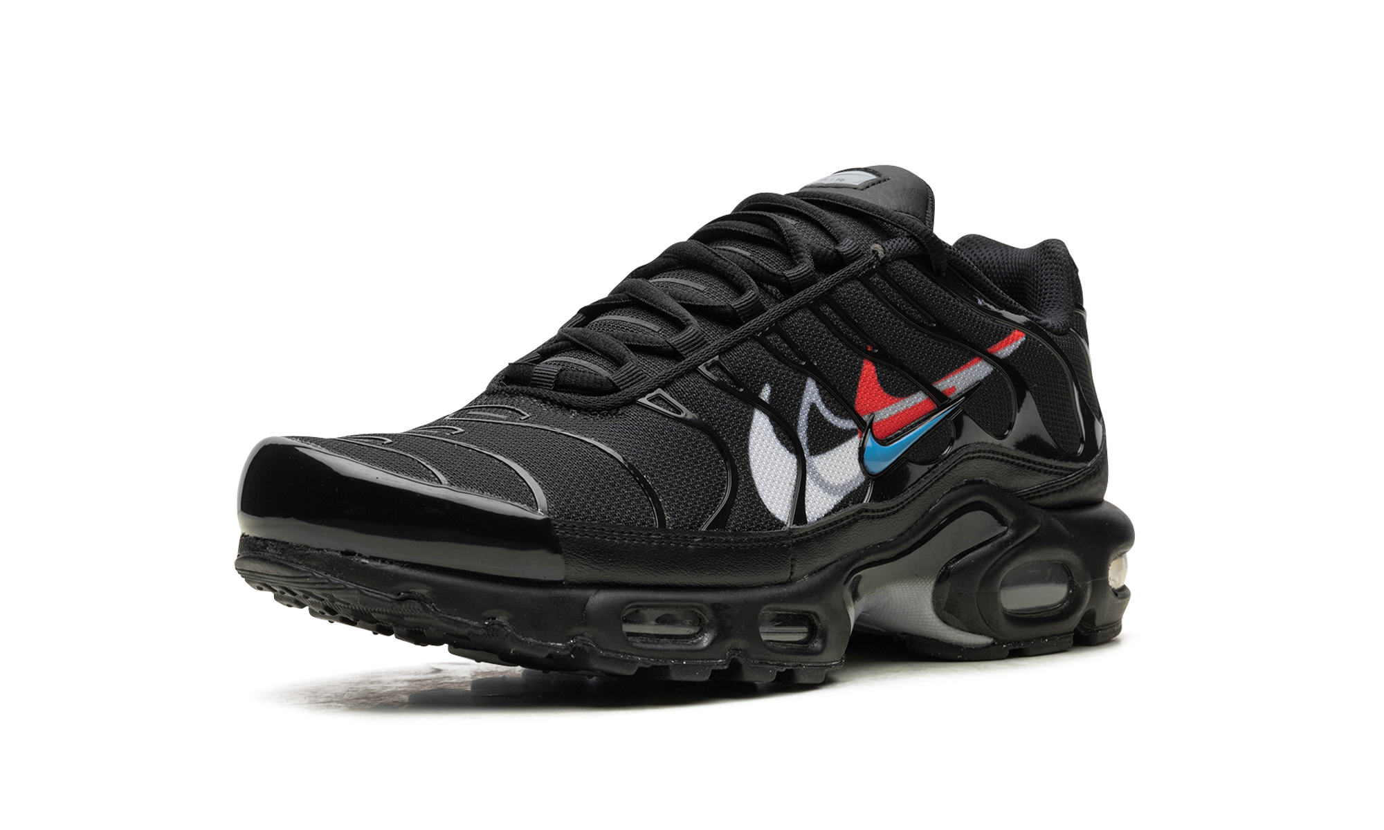 Nike Air Max Plus Multi Swoosh Black Bright Crimson FJ4224 001