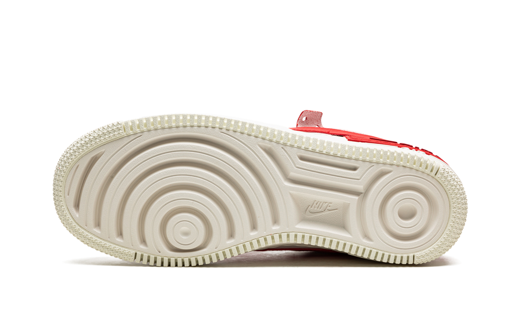 Nike AIR FORCE 1 LO SHADO MNS WMNS Red Cracked Leather CI0919 108