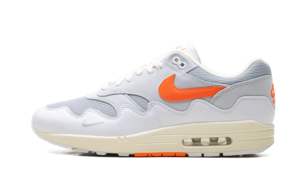 Nike Air Max 1 Patta Waves White Hyper Crimson (With Bracelet) II7055 100