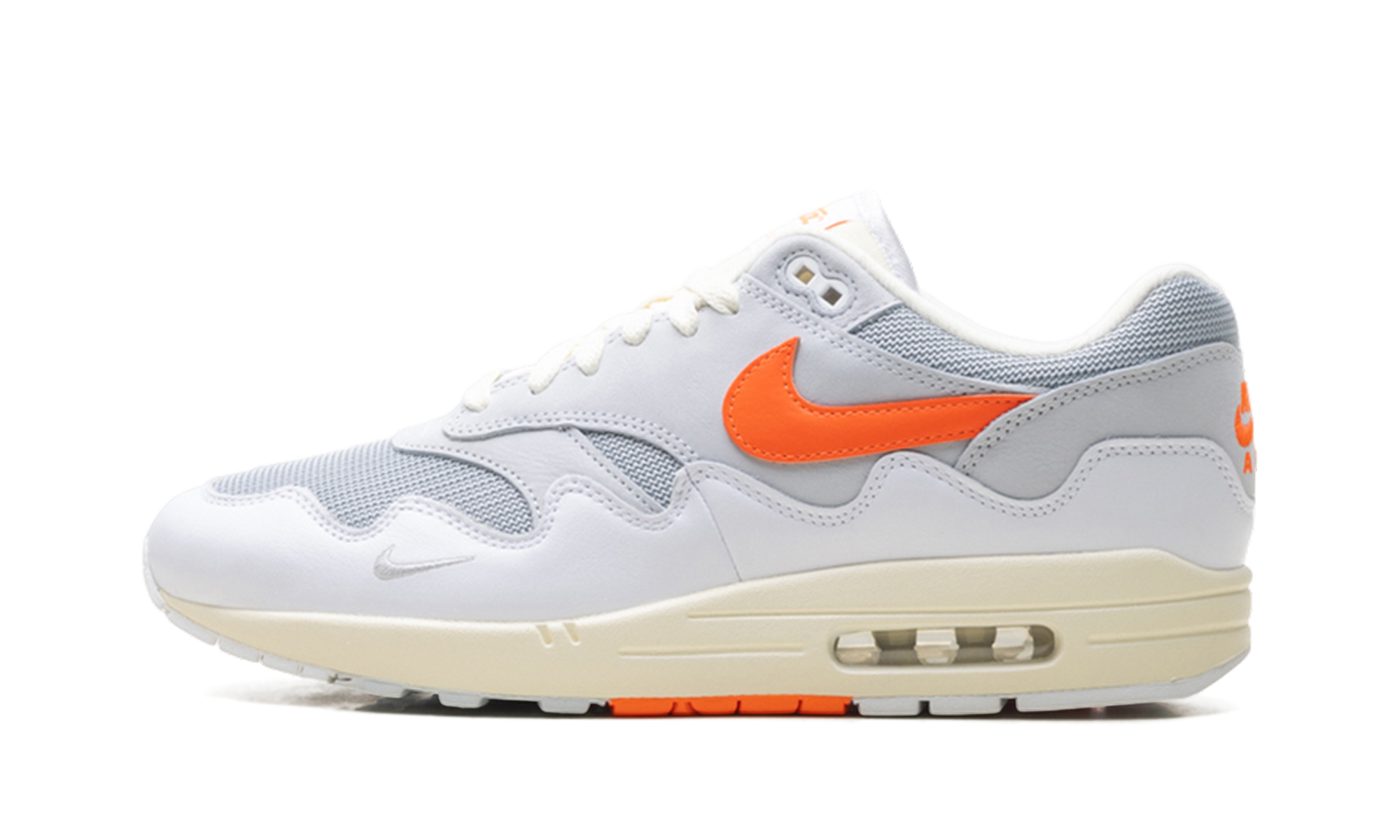 Nike Air Max 1 Patta Waves White Hyper Crimson (With Bracelet) II7055 100