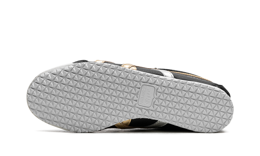 Onitsuka Tiger Mexico 66 Black Gold Silver D5V2L 9094