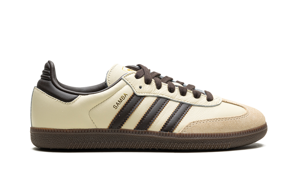 Adidas Samba OG Cream White / Dark Brown JR2660