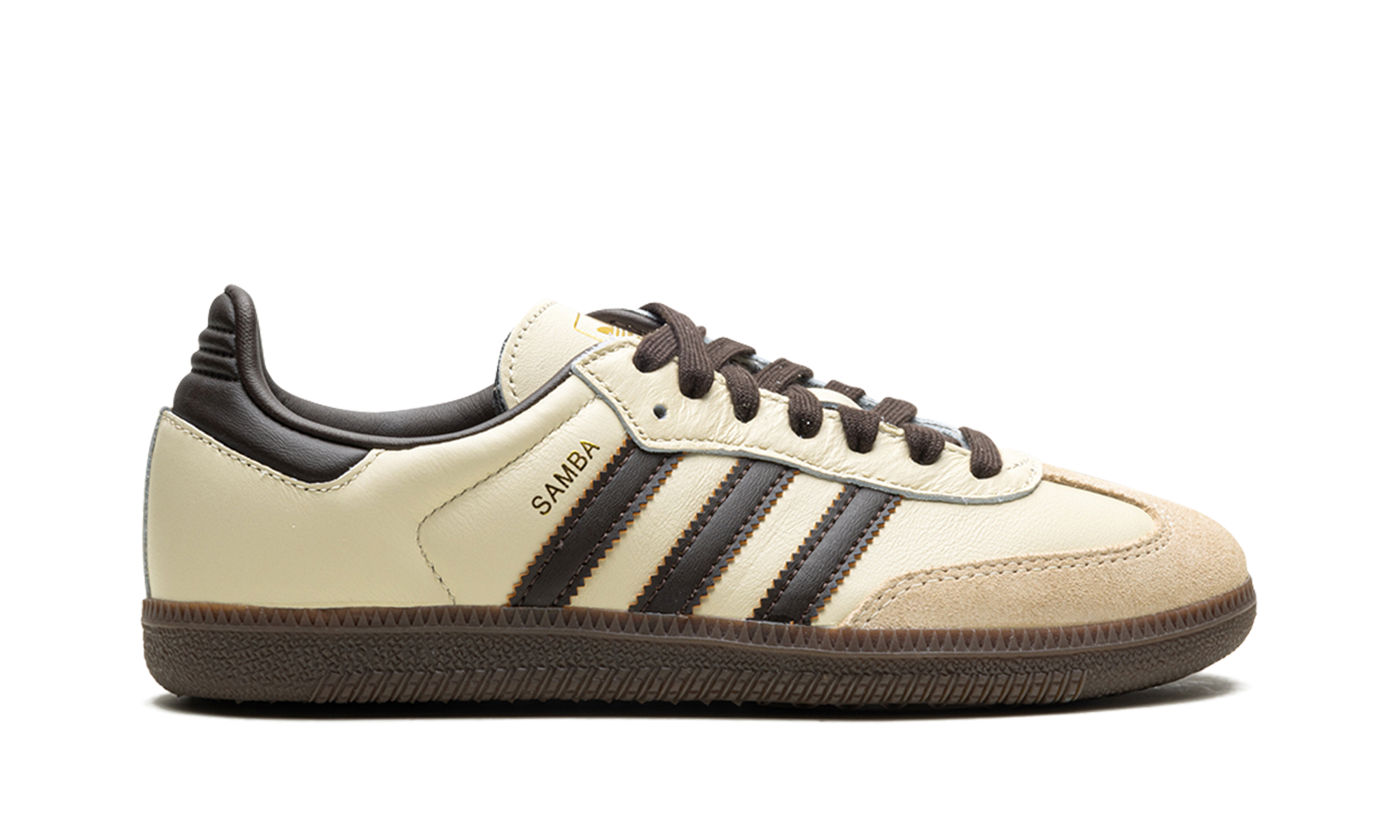 Adidas Samba OG Cream White / Dark Brown JR2660