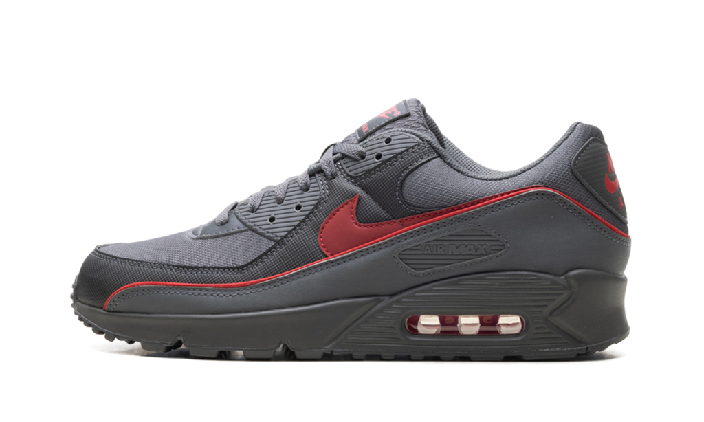 Nike Air Max 90 Premium Iron Grey University Red HV4517 001