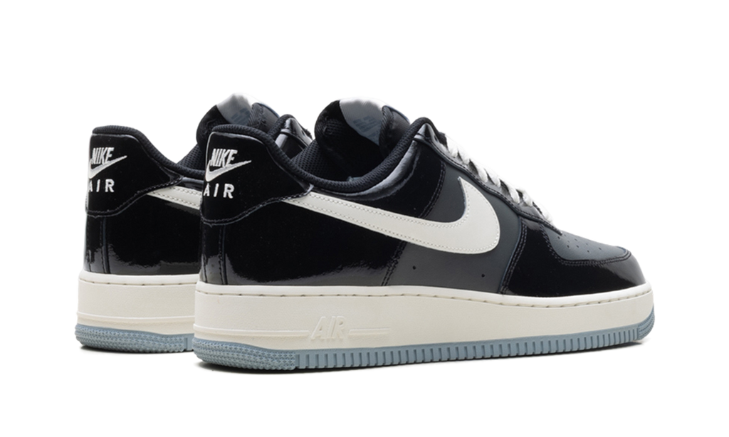 Nike Air Force 1 Low Black Iron Grey Patent IB7676 001