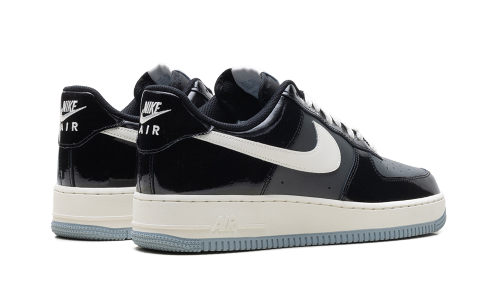 Nike Air Force 1 Low Black Iron Grey Patent IB7676 001