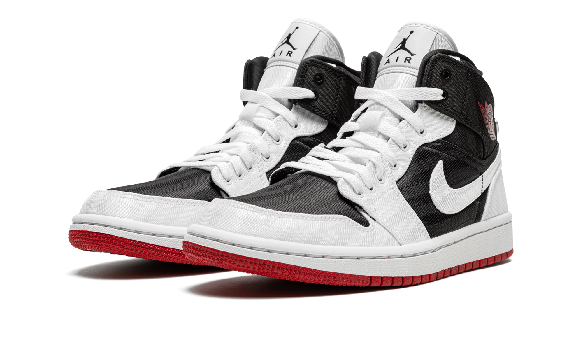 AIR JORDAN 1 MID SE UTL WMNS White / Black / Gym Red DD9338 016