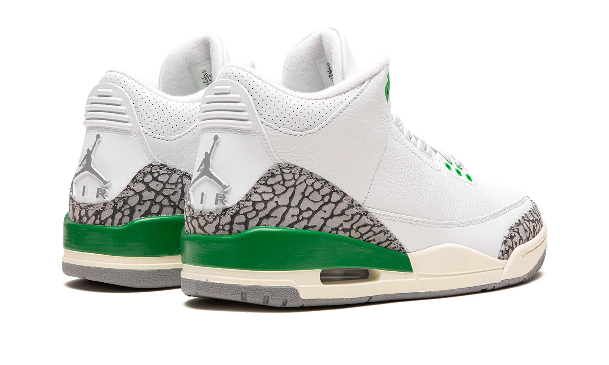 AIR JORDAN 3 WMNS Lucky Green CK9246 136
