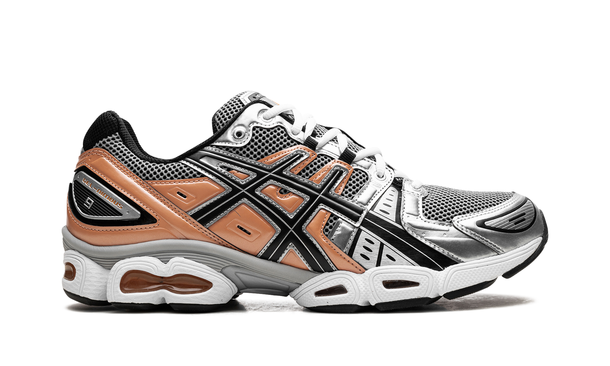 Asics GEL-Nimbus 9 Sheet Rock / Orange Lily 1201A424 025