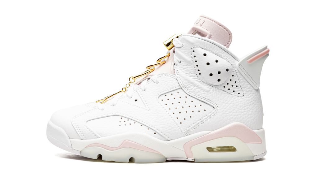 AIR JORDAN 6 WMNS Gold Hoops DH9696 100