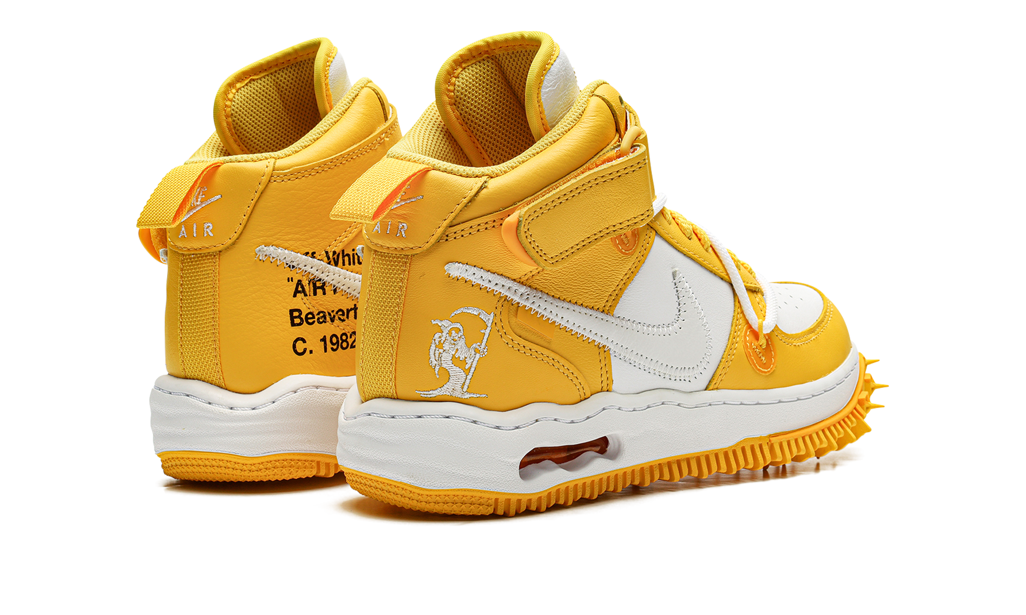 Nike Air Force 1 Mid Off-White - Varsity Maize DR0500 101