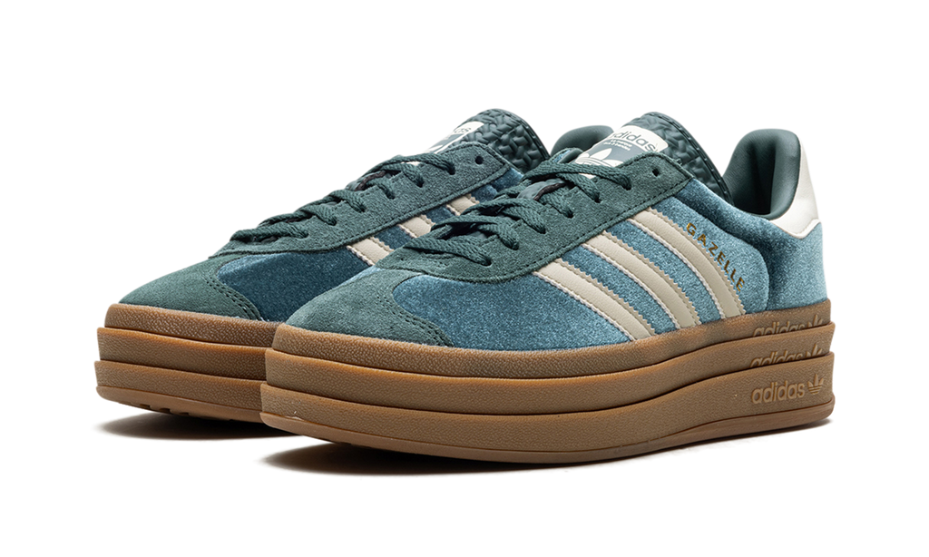Adidas Gazelle Bold WMNS Mineral Green Velvet IG4391