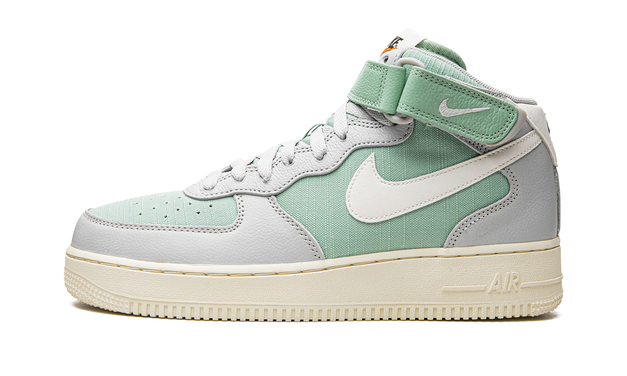 Nike Air Force 1 Mid '07 LX Grey Fog Enamel Green DQ8766 002