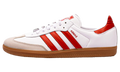 Adidas Samba OG WMNS Off White Semi Lucid Red Gum KI2704