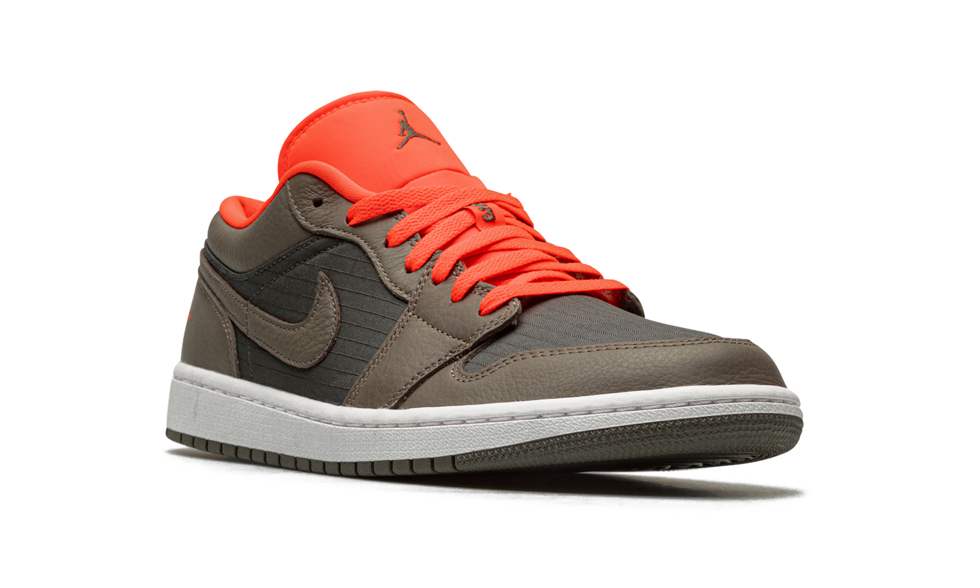 AIR JORDAN 1 LO SE WMNS Black / Olive/ Bright Crimson DQ6076 002