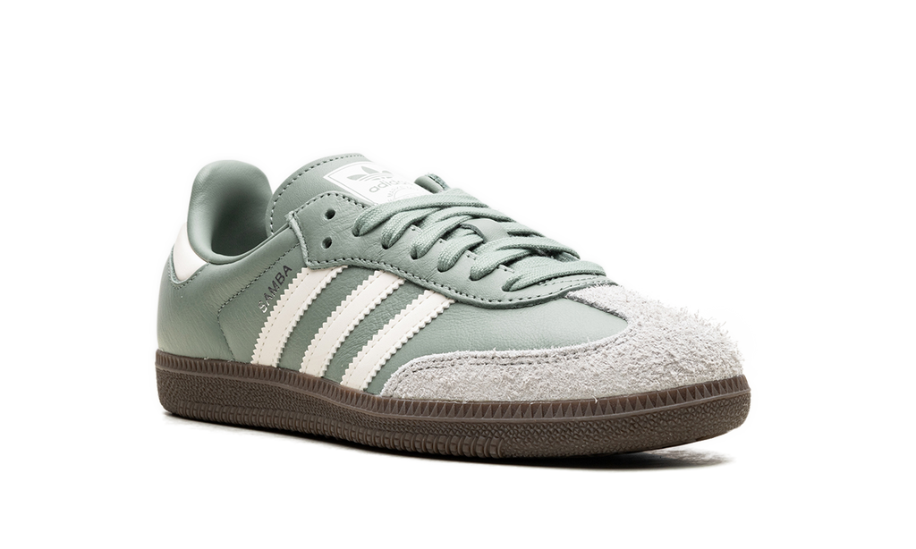 Adidas Samba OG Silver Green Chalk White JI1866
