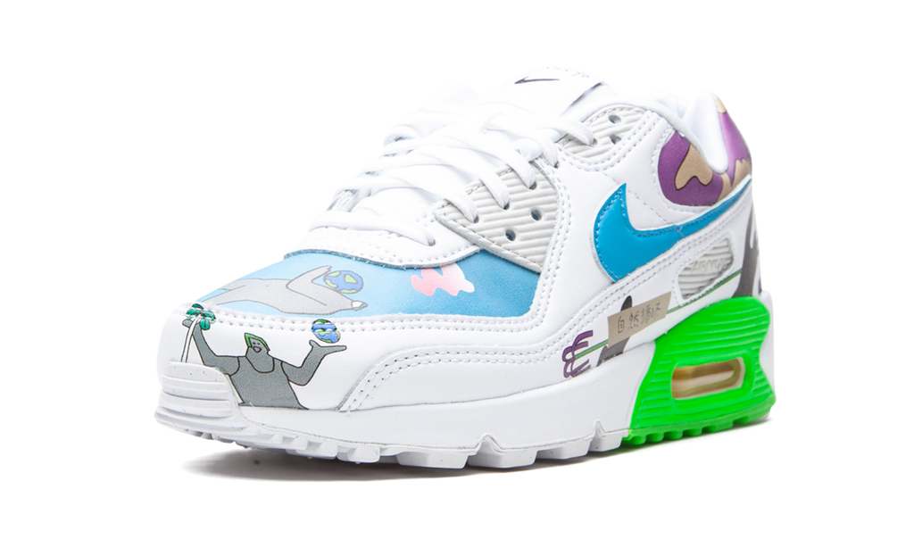 Nike Flyleather Air Max 90 QS Ruohan Wang CZ3992 900