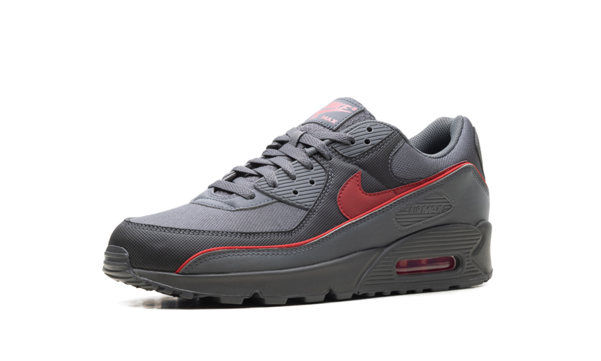 Nike Air Max 90 Premium Iron Grey University Red HV4517 001