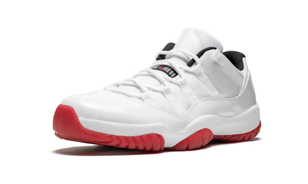 Air Jordan 11 Retro Low White/Varsity Red 528895 101