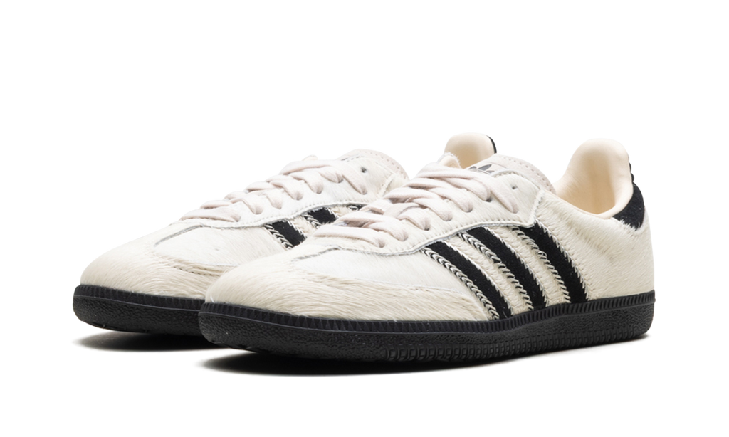 Adidas Samba OG WMNS Wonder White Black Pony JP5329