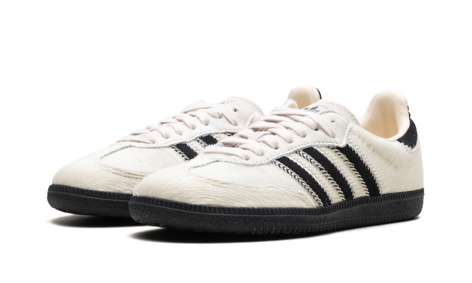 Adidas Samba OG WMNS Wonder White Black Pony JP5329