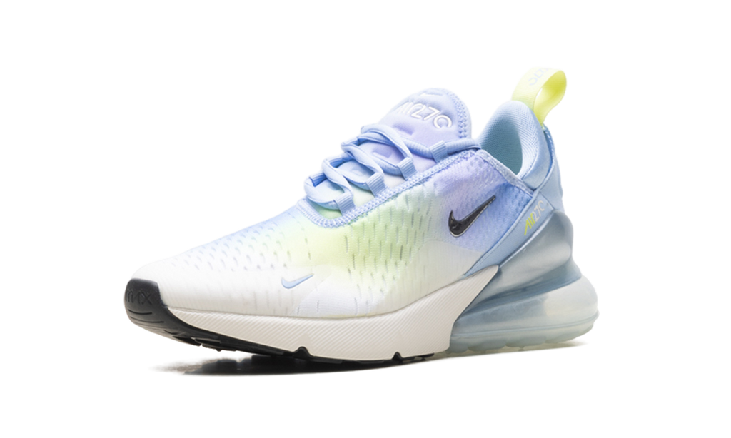 Nike Air Max 270 WMNS Aluminum Hydrangeas Light Lemon Twist Metallic Silver IB7937 468