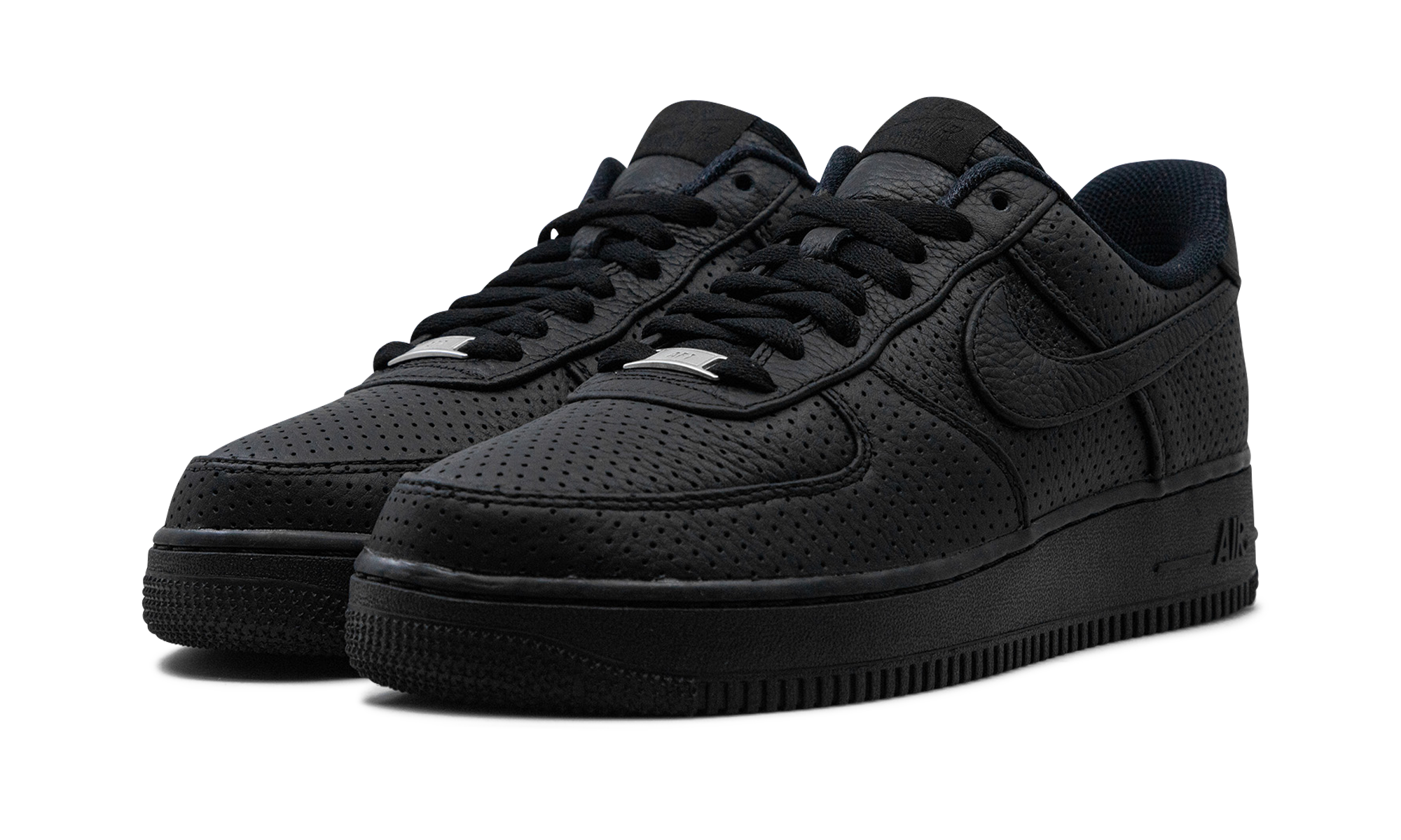 Nike Air Force 1 Low SP Triple Black Perforated HF8189 001