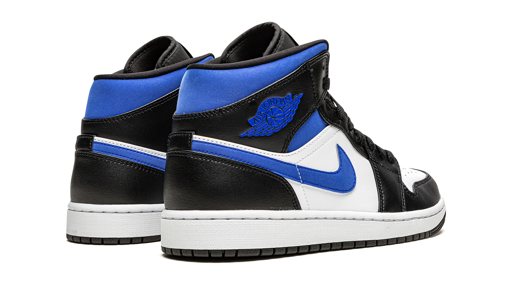 Air Jordan 1 Mid Racer Blue / Black / White 554724 140