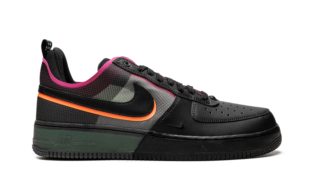 Nike Air Force 1 React Black / Pink Prime DH7615 001