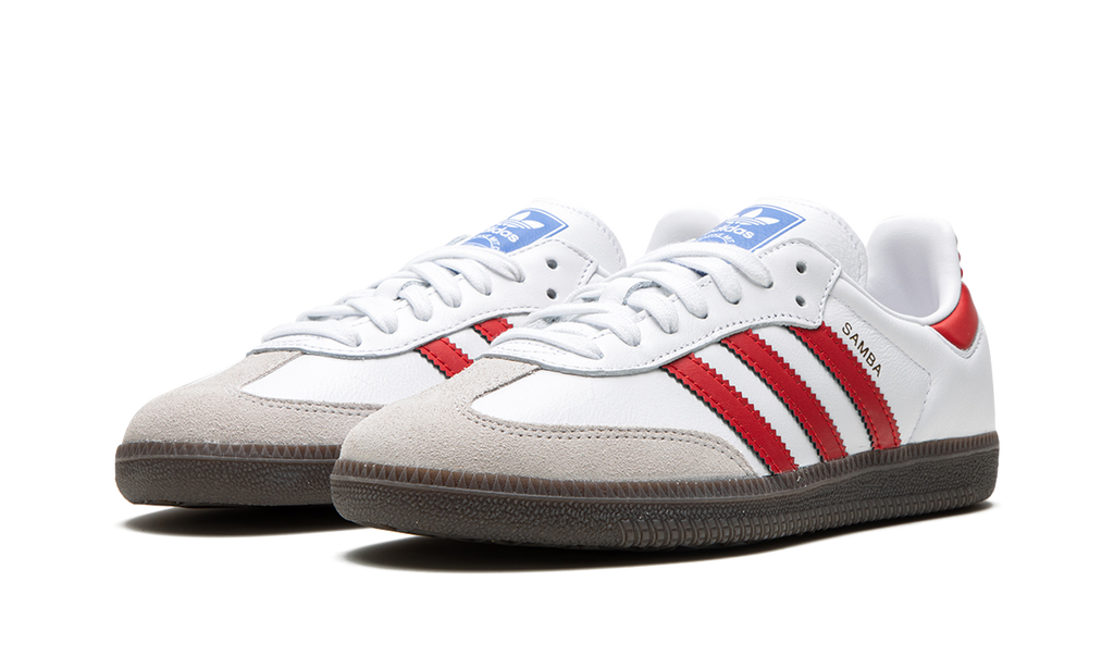 Adidas Samba OG White / Better Scarlet IG1025