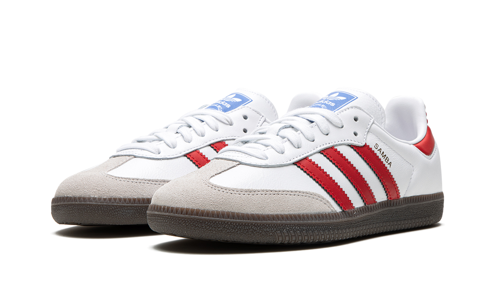 Adidas Samba OG White / Better Scarlet IG1025