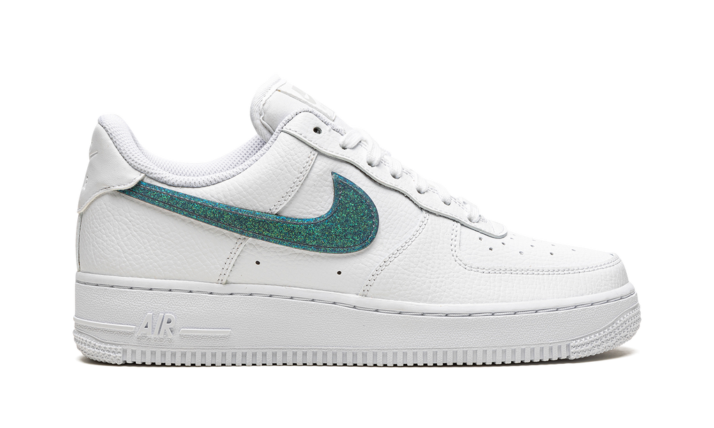 Nike AIR FORCE 1 '07 ESS WMNS Glitter Swoosh - Celery DH4407 100