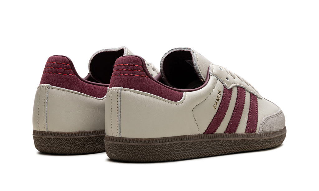 Adidas Samba OG Putty Grey Maroon ID1482