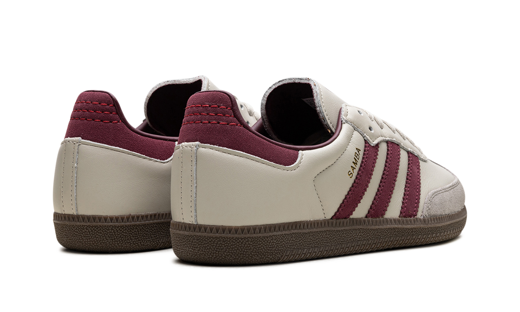 Adidas Samba OG Putty Grey Maroon ID1482