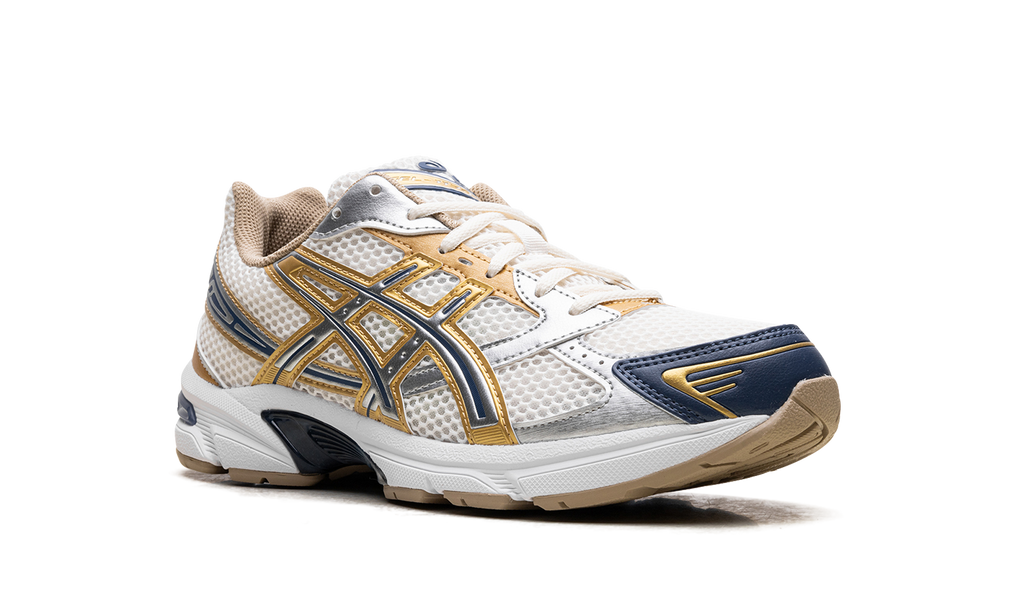 Asics Gel-1130 Cream Pure Silver Gold Blue 1203A787 100