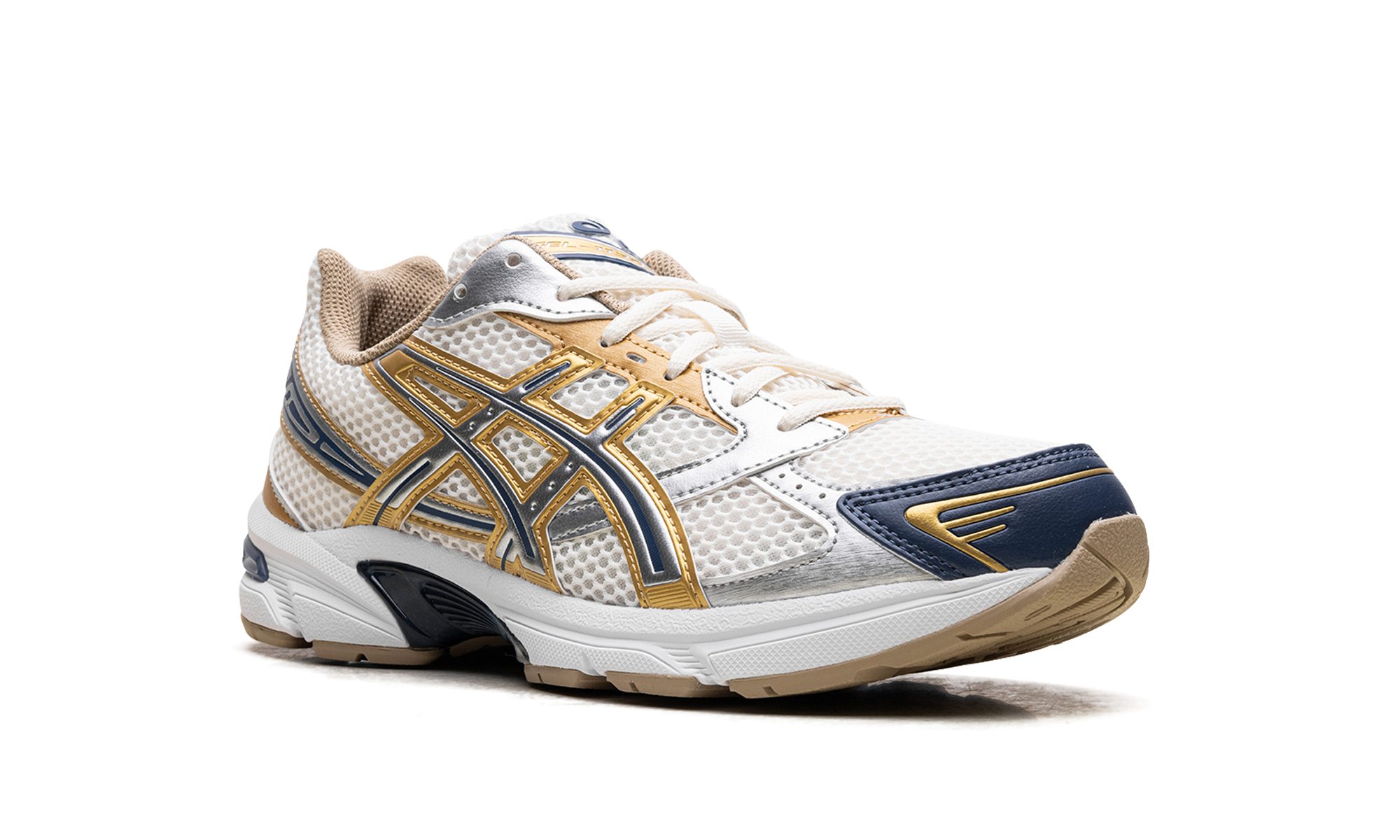 Asics Gel-1130 Cream Pure Silver Gold Blue 1203A787 100